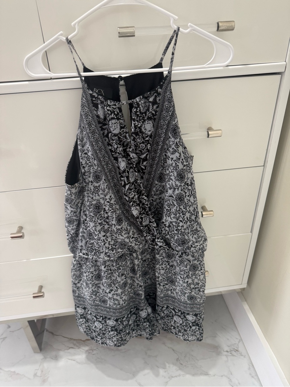 BCX Floral women’s Romper